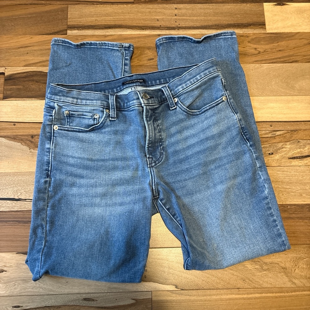 Lucky Brand jeans Sweet Straight leg, Midrise, 100% cotton 12/31 Ankle length